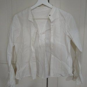 Mandarin collar shirt